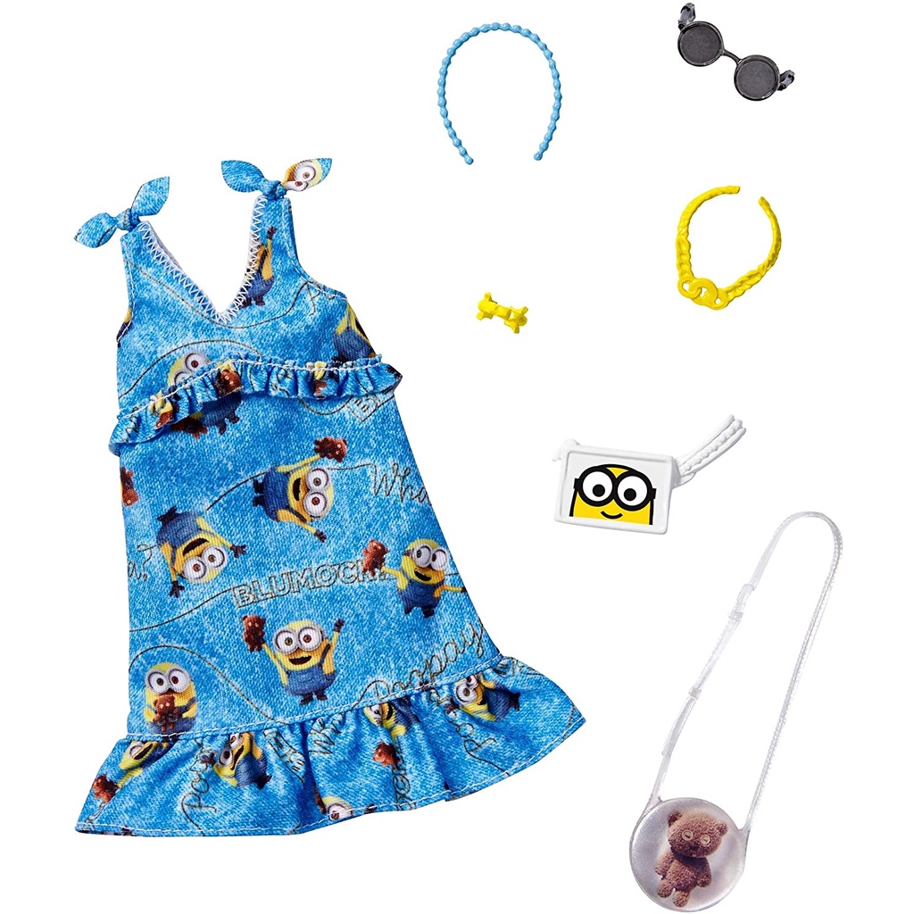 Thời Trang Barbie Storytelling Fashion Combo Set Quần Áo Barbie Chủ Đề Minions (Nhiều Mẫu)