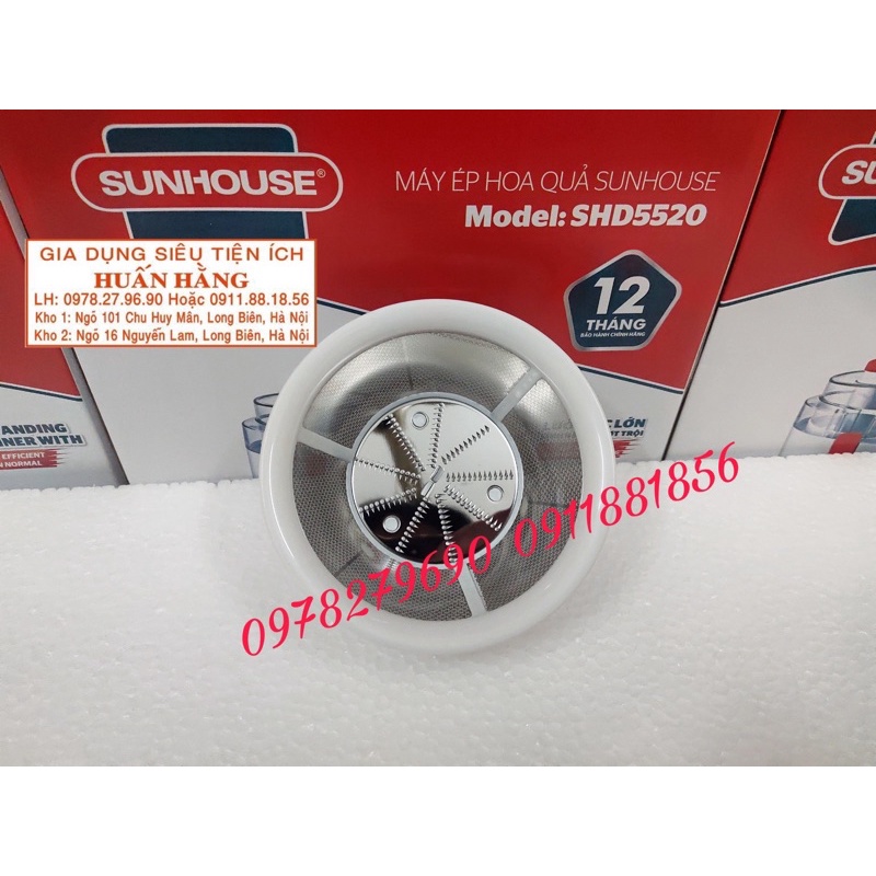 (LINH KIỆN CHÍNH HÃNG SUNHOUSE) LƯỠI DAO ÉP CỦA MÁY ÉP HOA QUẢ SUNHOUSE SHD5520