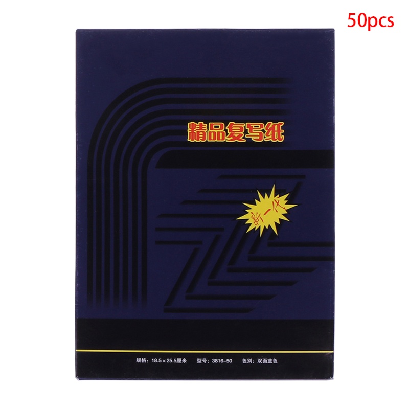 50 Tờ Giấy Hai Mặt Bằng Carbon Tiện Dụng