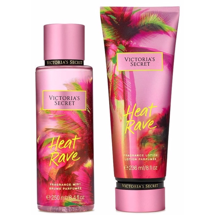 Dưỡng thể Victoria's Secret Fragrance Lotion 236ml - Heat Rave (Mỹ)