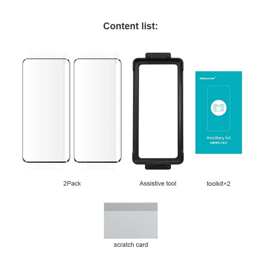 NILLKIN Set 2 Miếng Dán Cường Lực Cho Điện Thoại Xiaomi Mi 12 12X 12S Pro