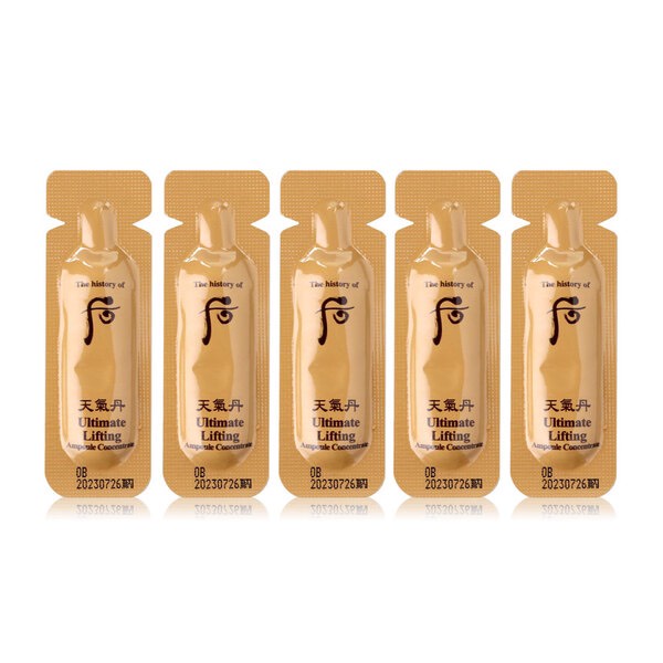 1 gói serum chống lõa hóa Whoo Ultimate Lifting Ampoule Concentrate
