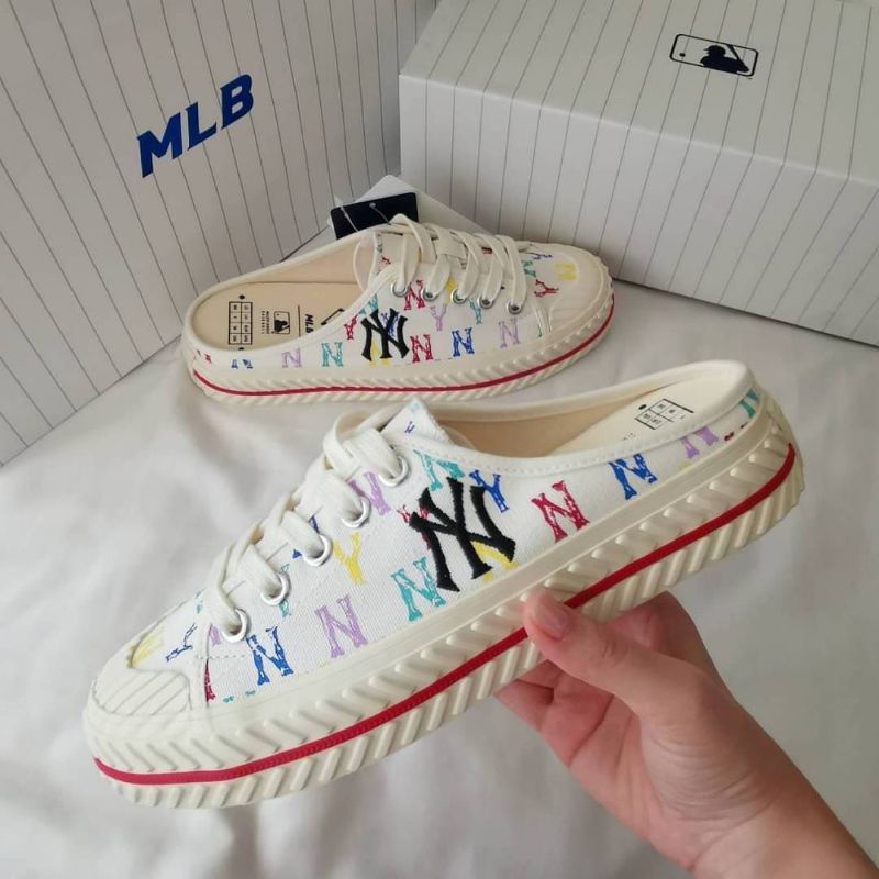 Giày Mule MLB PLAYBALL Mule MONOGRAM NEW YORK YANKEES