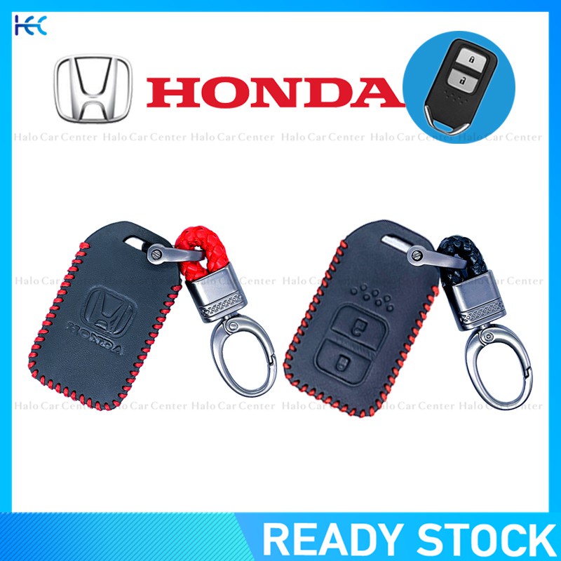 Bao Da Thật 100% Bảo Vệ Chìa Khóa Xe Hơi Honda City Hrv Brv Jazz Crv Accord Civic