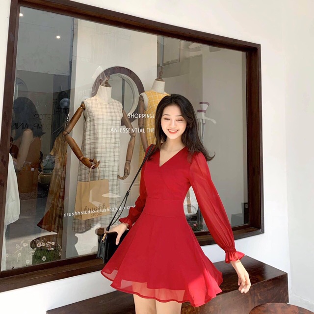 ĐẦM VOAN ĐẮP NGỰC (KÈM HÌNH THẬT)