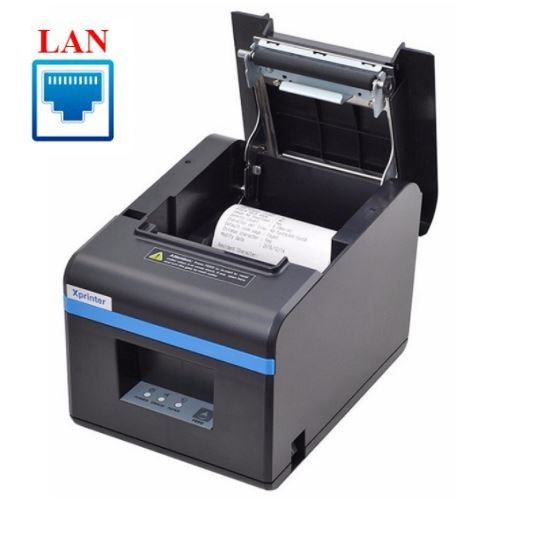 Máy in hóa đơn K80 Xprinter 160H &amp; 160ii LAN in Bill không dây WIFI từ điện thoại &amp; máy tính PC tới máy in