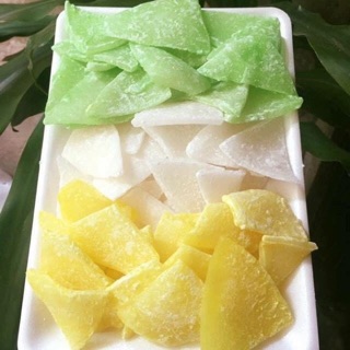 Mứt dừa miếng dày non 1kg Tết