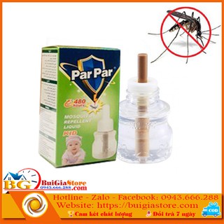 20 lọ tinh dầu đuổi muỗi ParPar 480h không mùi (dùng cho máy xông tinh dầu shenke, parpar, hacker)