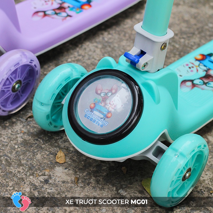 Xe trượt Scooter có đèn có nhạc BABY PLAZA MG01