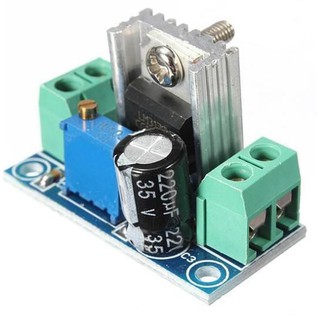 Module nguồn hạ áp LM317: Input 4.2-40VDC | Output 1.2-37VDC/ 1.5A