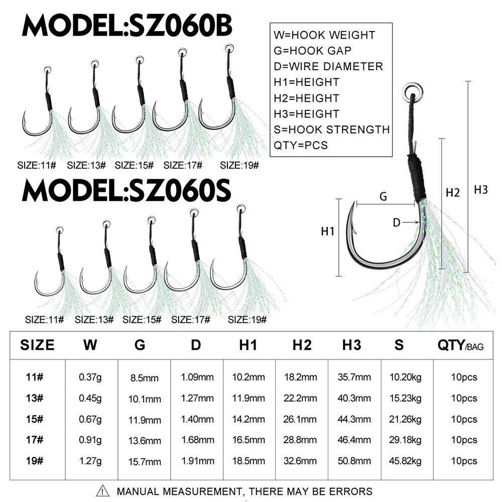 Set 10 Lưỡi Câu Cá Bằng Sắt Chất Lượng Cao