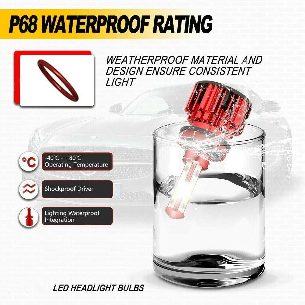 Set 2 Đèn Pha Siêu Sáng H11 / H8 / H9 / H16 DRL Dành Cho Ô Tô