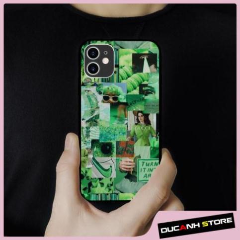 Ốp Lưng SAMSUNG hình green lady gucci  collage art kinetic art viền vuông  cho các dòng iPhone PAP20210983