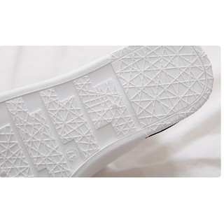 Giày đế độn trắng, giày bata trắng, Giày sneaker nữ