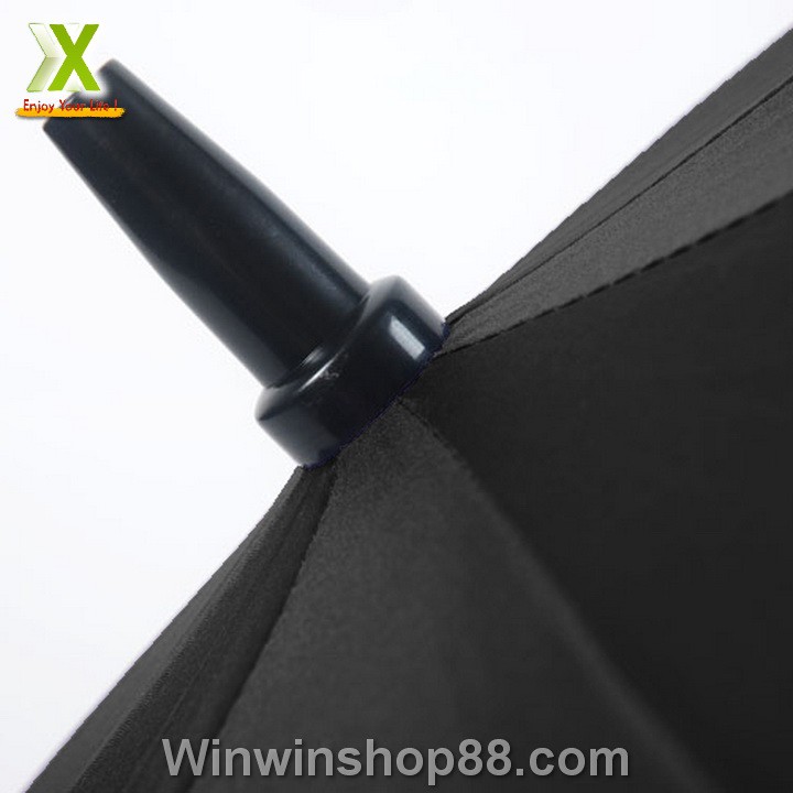 Dù đen trơn cán dài 90cm - Muasamhot1208