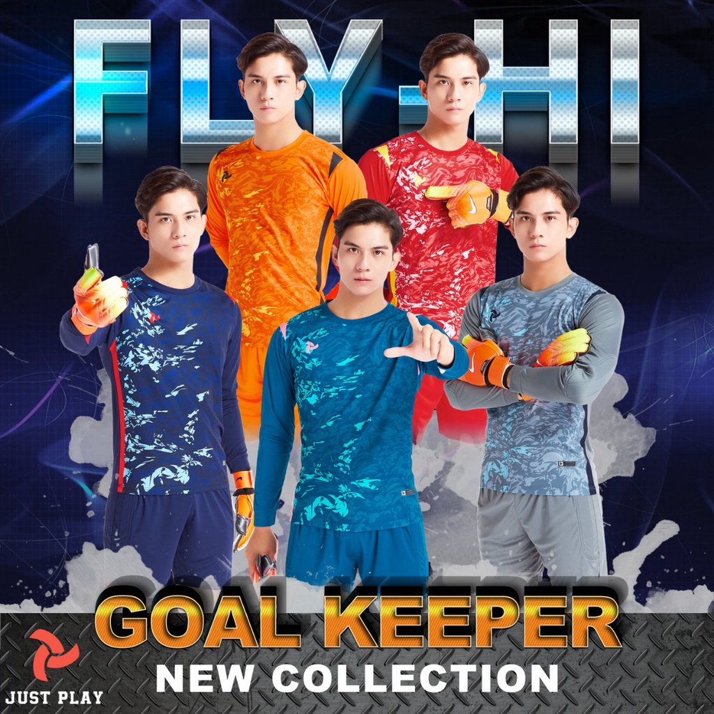 Bộ Quần Áo Thủ Môn Fly-Hi Có Mút Đệm Khủy Tay Chính Hãng JP