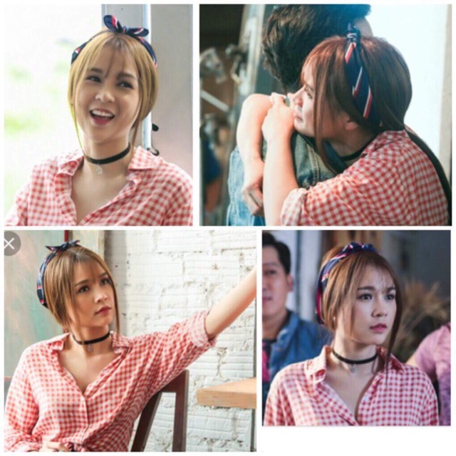 Khăn turban vuông size 50x50cm vải satin có ảnh thật - Maben