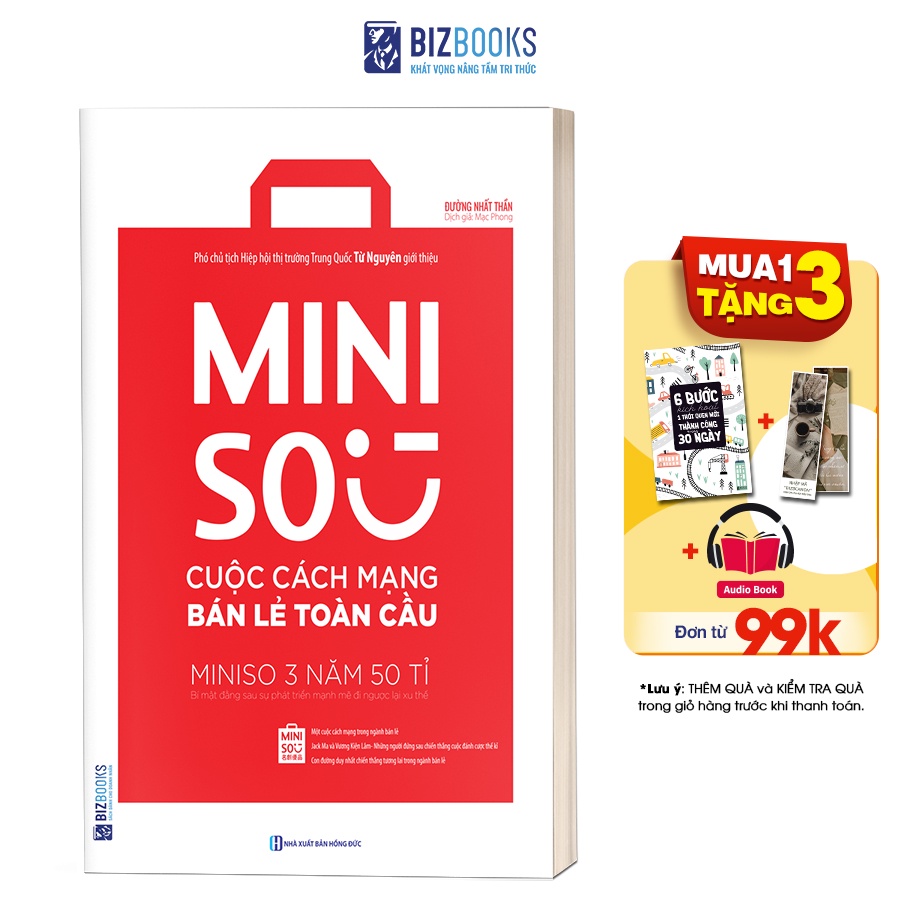 Sách - Miniso - Cuộc Cách Mạng Bán Lẻ Toàn Cầu