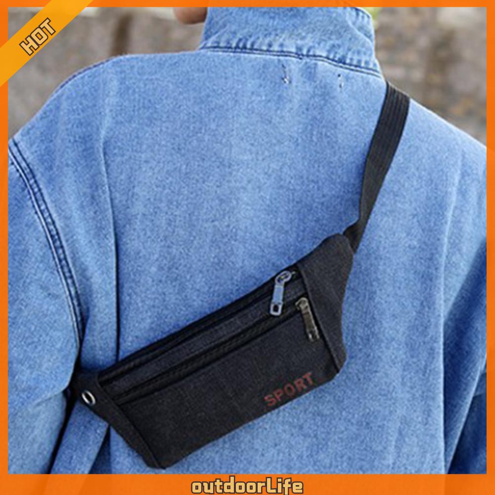 ❤Outdoorlife❤High Quality Running Waist Bag Outdoor Sport Jogging Fanny Phone Holder Belt Canvas Phone Pouch✿