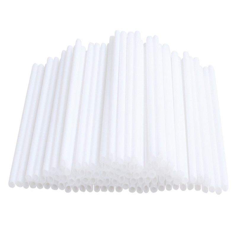 Set 100 Que Nhựa Cấp Thực Phẩm Làm Kẹo Mút DIY