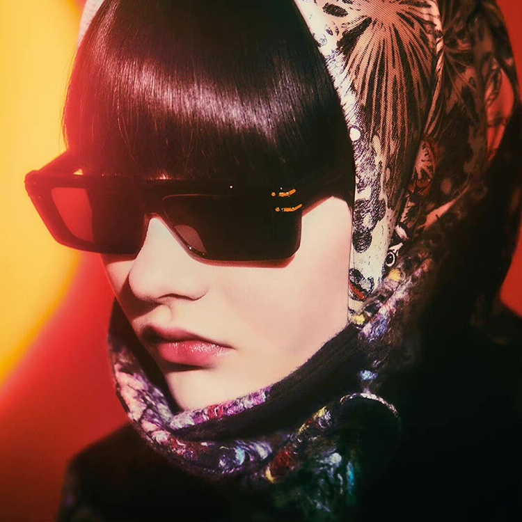 Kính Mát Gọng Vuông Phong Cách Retro Thời Trang 2022