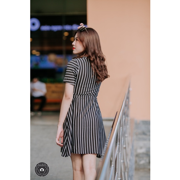 Đầm Váy Công Sở Dáng Xòe Thanh Lịch Giá Rẻ H10 | BigBuy360 - bigbuy360.vn