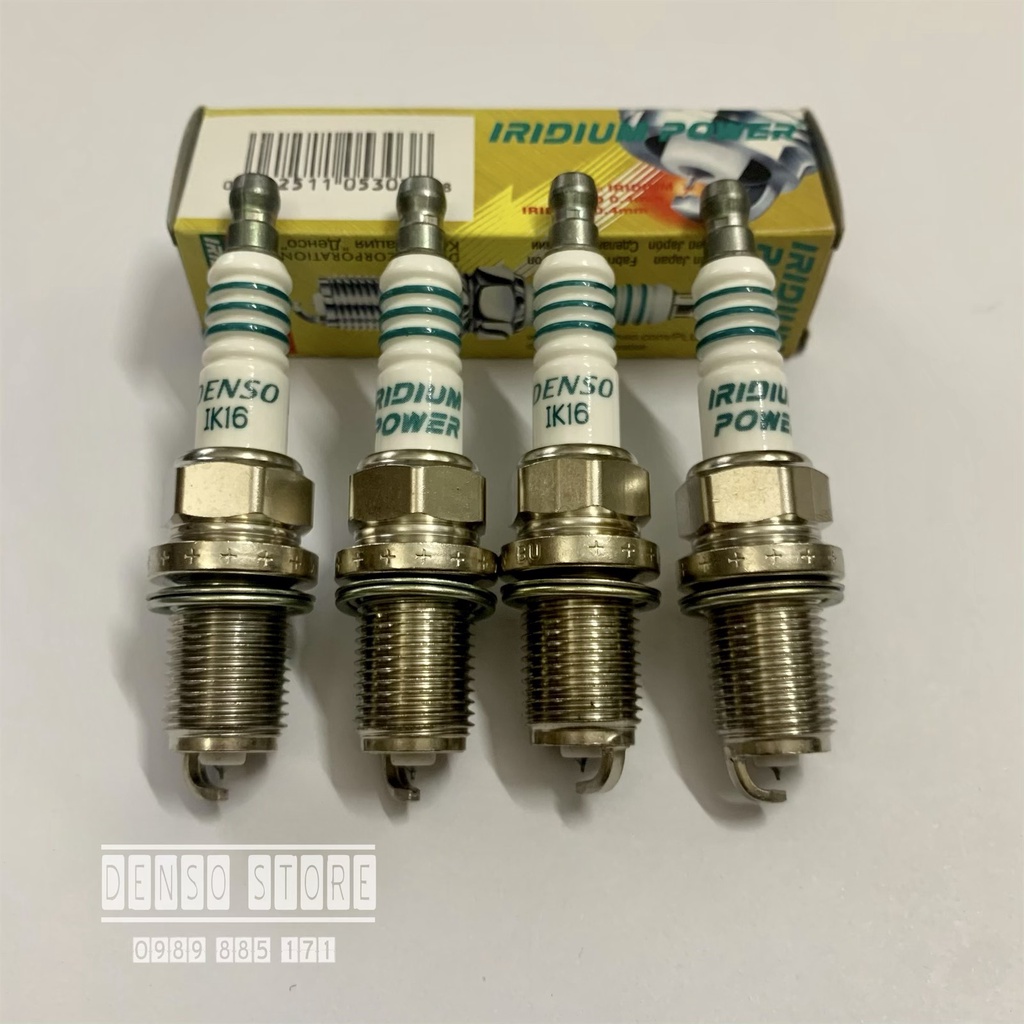 Bộ 04 bugi DENSO IRIDIUM IK16