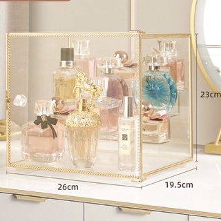 Khay đựng mỹ phẩm golden