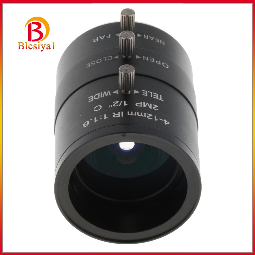 Giá Đỡ Ống Kính 4mm - 12mm 1 / 2 &quot;F1.6 Cho Máy Quay An Ninh Cctv