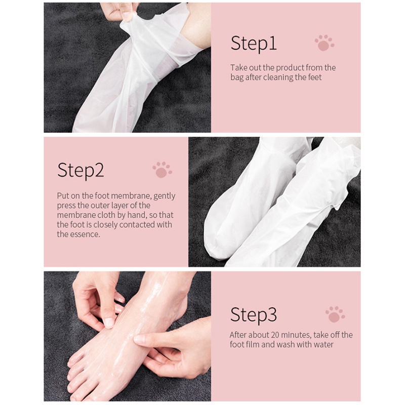 (In stock)2Pcs Hand Mask Niacinamide Moisturizing Whitening Skin Moisturizing Hand And Foot Mask Silk Skiing Improves Dry Exfoliating Remove Dead Skin Winter Hydrating Hand Care