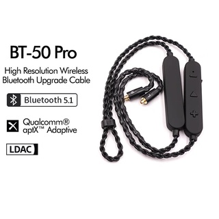 Dây cáp kết nối tai nghe bluetooth chất lượng cao ldac mmcx aptx aac cho kz zsx zsn pro zs10 pro nf2u qdc iems 2pin ie80s