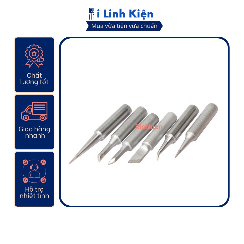 Mũi hàn Quick chính hãng làm đầu mỏ hàn 936 cho độ bền cao.