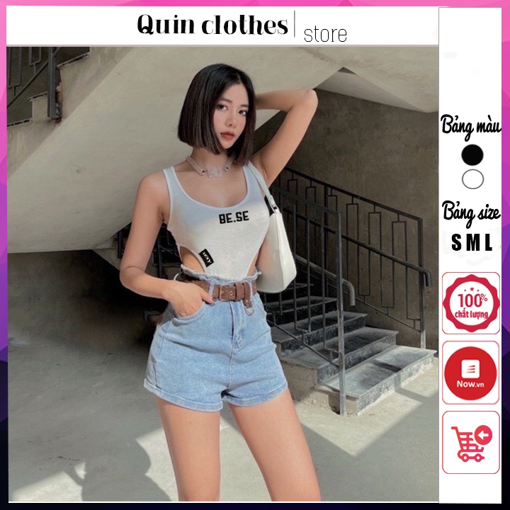Áo bodysuit khoét eo thiết kế độc quyền BESE
