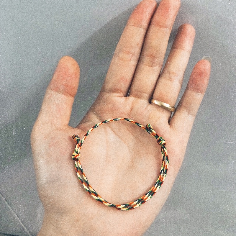 Vòng Tay Dây Ngũ Sắc Handmade, Vòng Tay Phong Thuỷ