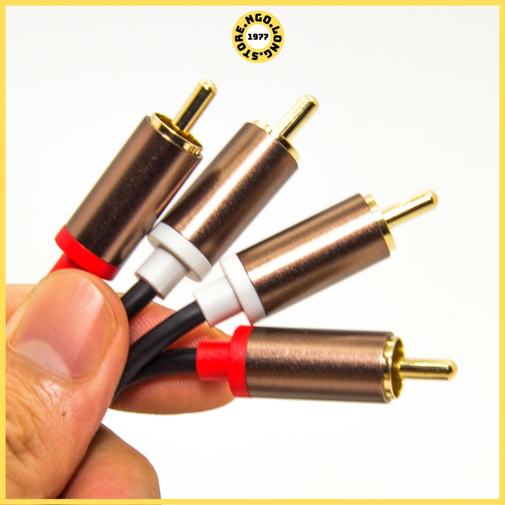 Dây aux kết nối loa 2 đầu 3.5mm dây 2 đầu 3.5mm dành cho audio kết nối loa, laptop, điện thoại