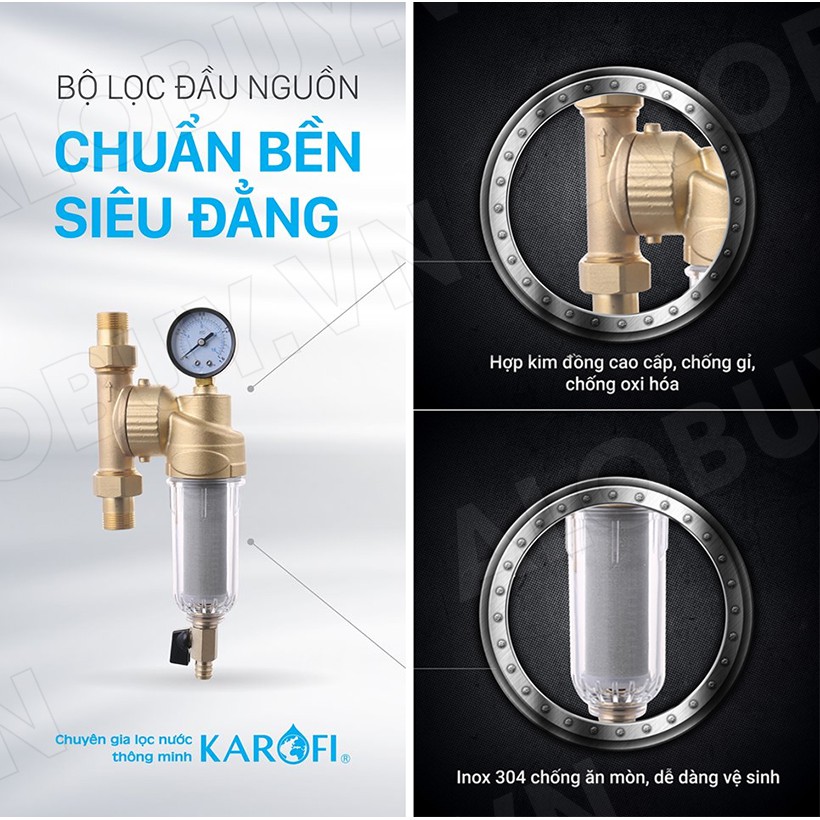 Bộ lọc nước đầu nguồn KAROFI K4A101