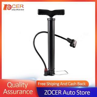 Zocer bơm xe đạp máy bơm xe đạp 120psi, máy bơm xe đạp, máy bơm hơi xe đạp, lõi thép, máy bơm lốp