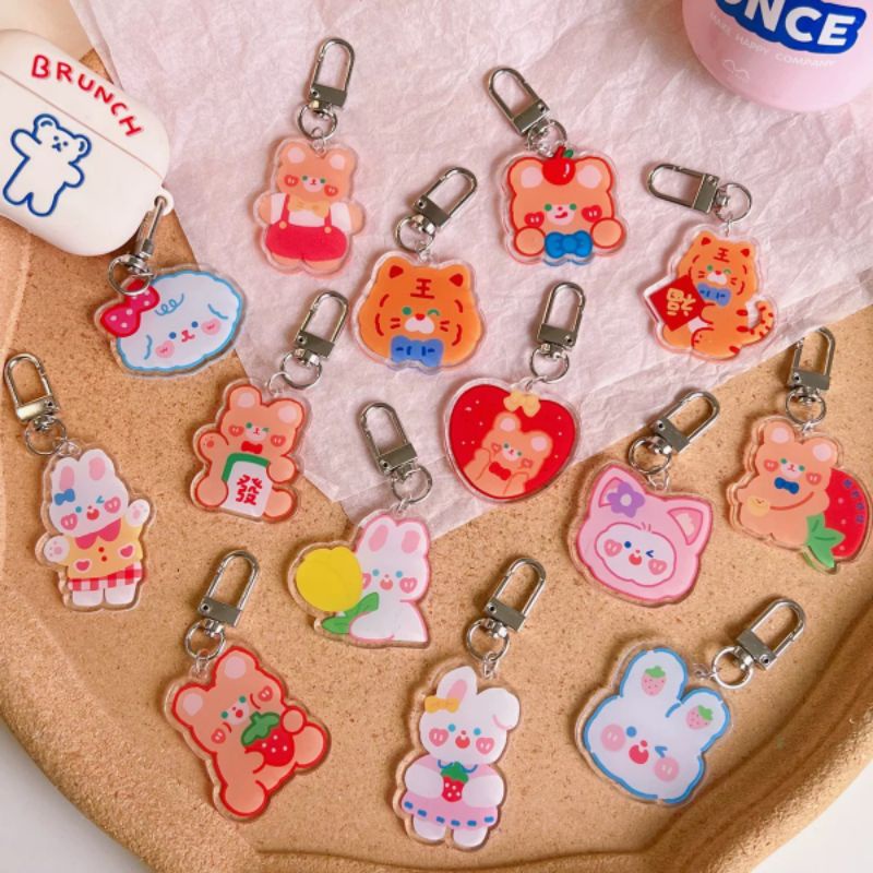 Móc Khóa Hoạt Hình Ngộ Nghĩnh CTD