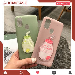 Ốp Samsung A21s đính sticker ( ảnh chụp thật )