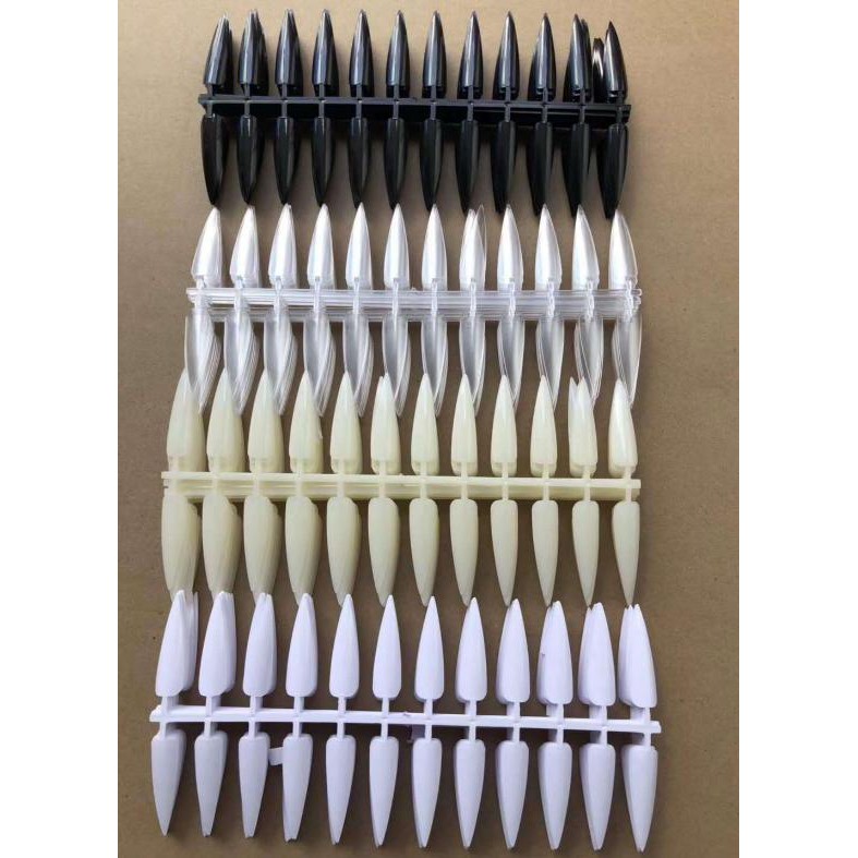 Móng Mẫu Vỉ Tập Vẽ, Tập Sơn - Móng Mẫu Thanh 240 Móng Phom Nhọn