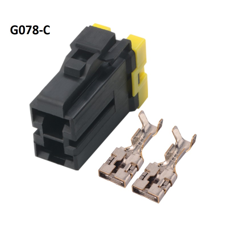 G078-Giắc cắm dòng điện cao 2 lỗ