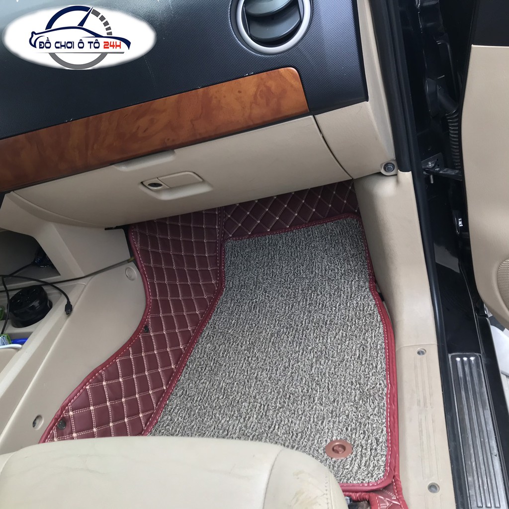Thảm lót sàn ô tô 5D,6D Ford Everest 2008-2015 Giảm ồn, Không mùi, Chống thấm nước