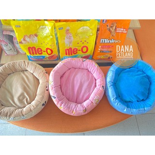 Nệm tròn, đệm nằm cho chó mèo tự may chắc chắn