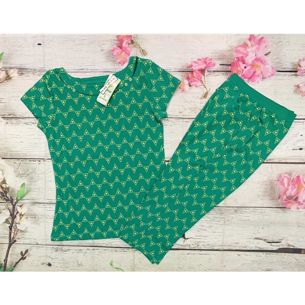 Bộ mặc nhà Gia Hồi Quần Lửng nhiều màu size M, L, XL