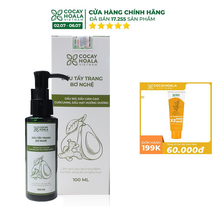 Dầu tẩy trang bơ nghệ-tẩy trang cho da dầu mụn làm sạch những lớp trang điểm trên da,an toàn lành tính - 100ml | BigBuy360 - bigbuy360.vn