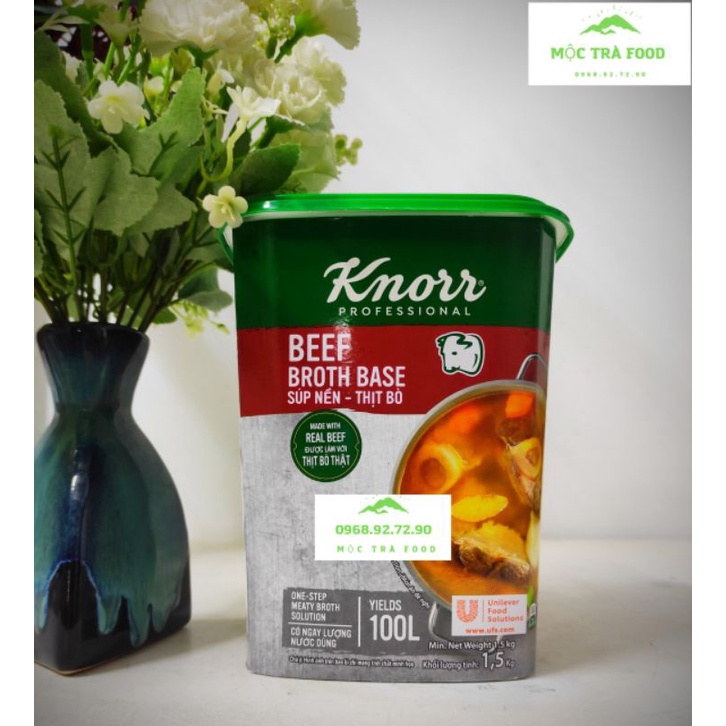 Bột Thịt Gà Knorr Unilever Hộp 1KG MỘC TRÀ FOOD