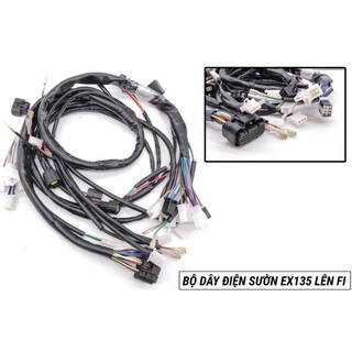 Bộ dây điện sườn cho Ex135 lên Fi.