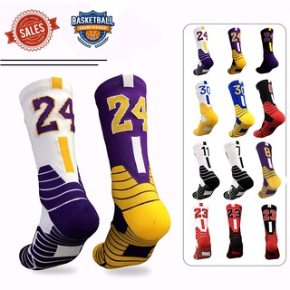 Đôi Vớ Thể Thao Dày Cổ Cao Kiểu Kobe Kobe Số 24