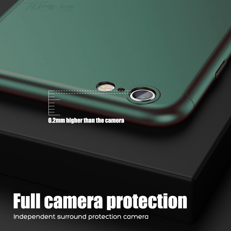 Ốp Điện Thoại Kính Cường Lực Cứng Siêu Mỏng 360 Cho oppo a5s a3s a12 a83 f9 f1s a37 a7 f9 f7 f5 a1k a9 a5 2020