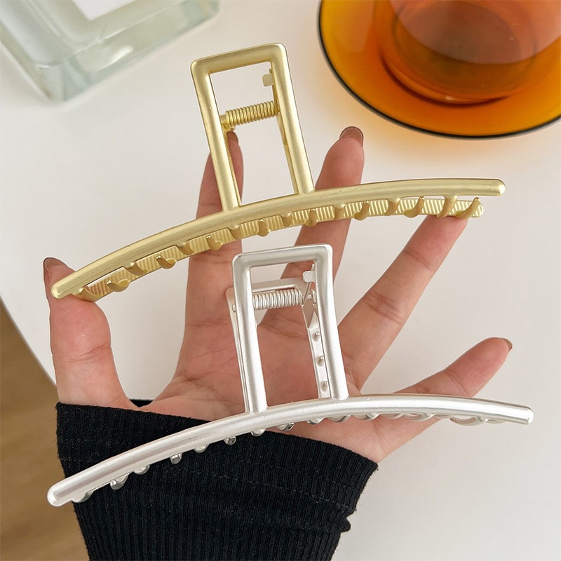 Kẹp Tóc Càng Cua Cỡ Lớn 13cm Bằng Kim Loại Thời Trang Cho Nữ